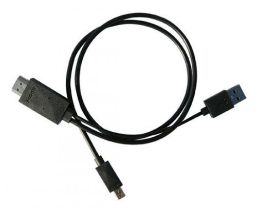 Dual sl113a 3ft 11-pin connector to hdmi/usb cable for use with samsung devices