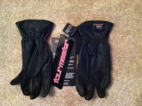 Tourmaster select summer leather gloves (womens large/10)