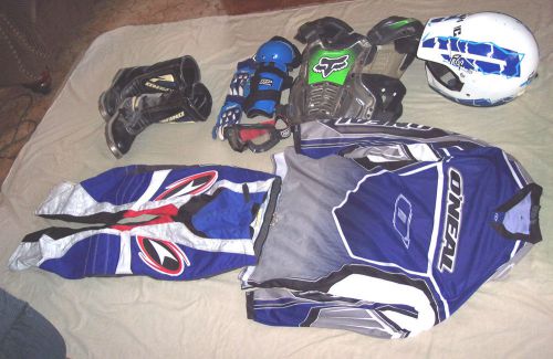 #2-adult/youth motocross off road motorcycle gear