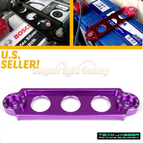 Made to fit 90-01 integra dc jdm battery tie down clamp aluminum anodized purple