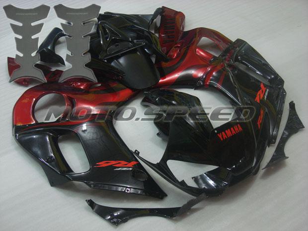 Free tank pad ! fairing for yamaha 1998-2002 98 02 yzf r6 plastic injection k25