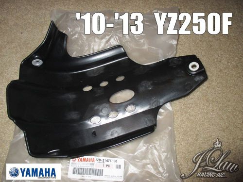 ✔ new 2010-2013 yamaha yz250f engine guard skid glide plate 17d-2147e-50-00