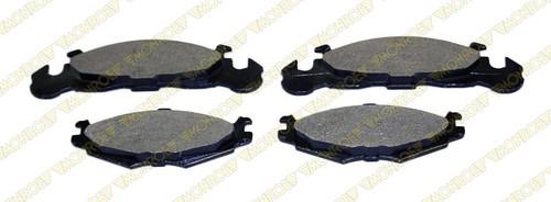 Monroe dx219 brake pad or shoe, front-monroe dynamics brake pad