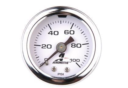 Aeromotive 0-100 psi fuel pressure gauge