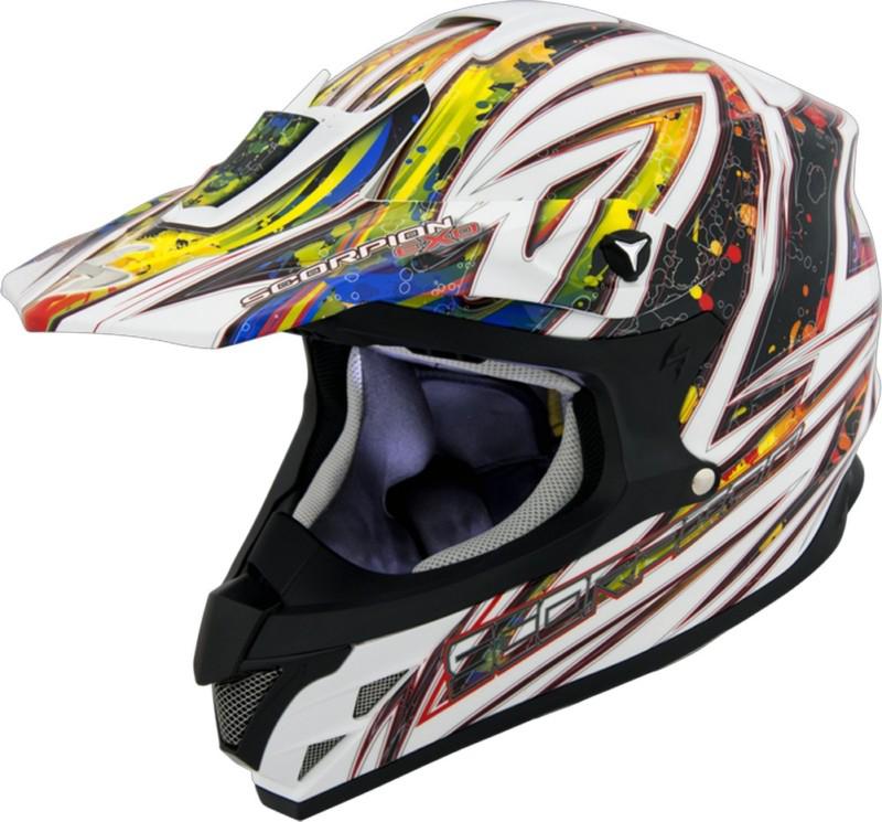 Scorpion vx-34 trix multi - off-road/dirt helmet - md