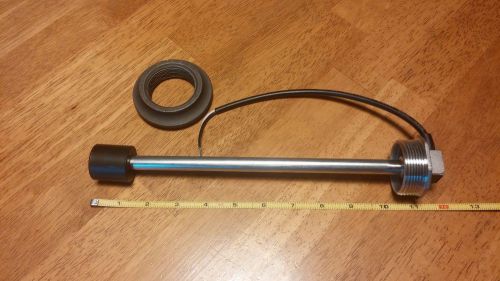 Fuel gas gauge sender wema kus 11&#034; s5u11 diesel gas water stainless 1.5npt