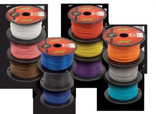 Stinger spw318bk1 18 gauge pro series 1000 feet roll black color hook up wire