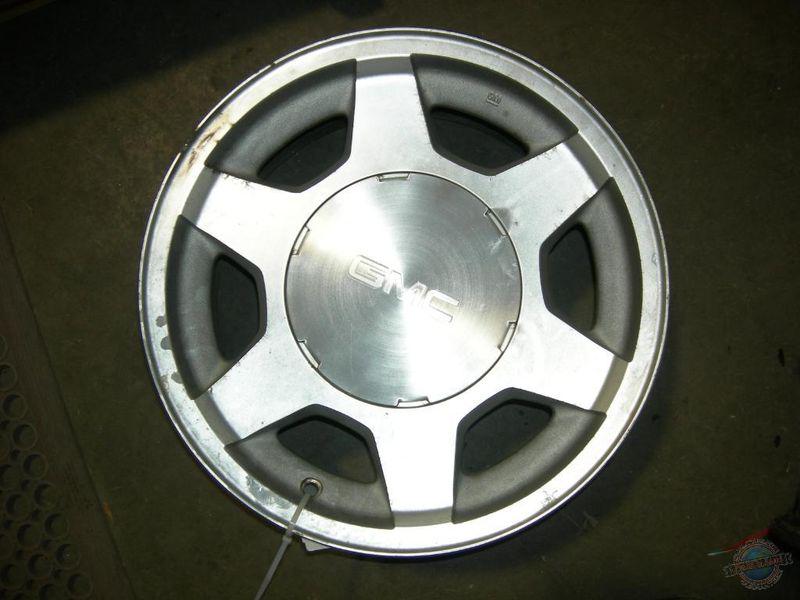 (1) wheel sierra 1500 pickup 940204 03 04 05 06 07 alloy 75 percent oxidation