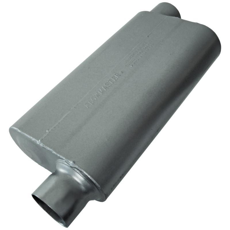 Flowmaster 50 delta muffler 409s - 3.00 offset in / 3.00 offset out - moderate