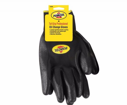 Pennzoil tuf grip professional oil change gloves machine washable