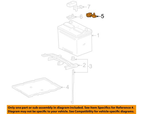 Toyota oem-battery terminal-negative term 9098206056