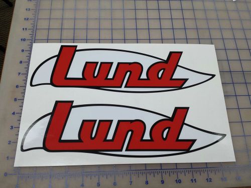 1960&#039;s, 1970&#039;s, &amp; 1980&#039;s style lund boat decal, vintage, classic boat,