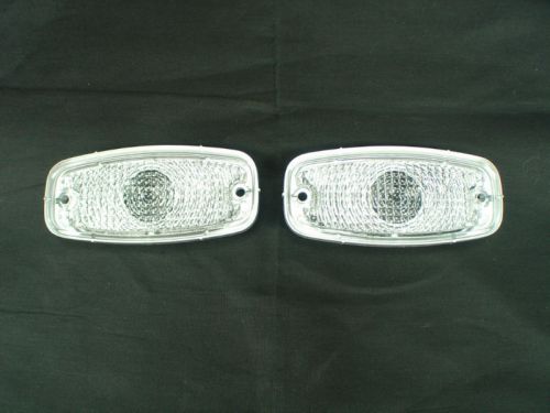 1968 camaro standard park light lamp lens set  &#034;guide&#034; show quality