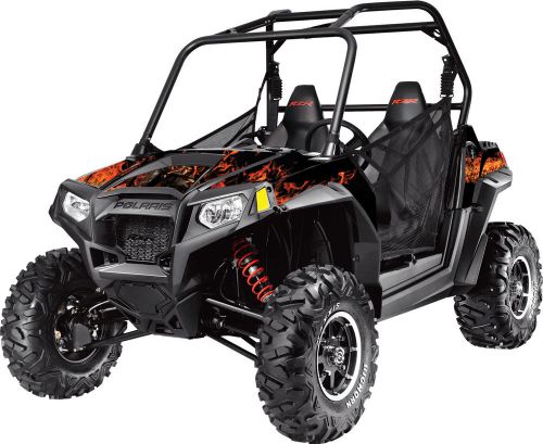 Graphics kit 2007-2010 polaris ranger rzr 800 wraps wrap decals decal graphic