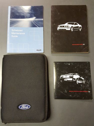 2006 ford mustang owners manual with free shipping