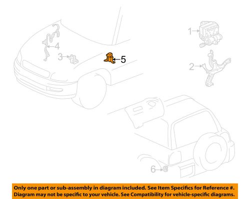 Toyota oem 04-05 rav4 anti-lock brakes-g-sensor 8944042040