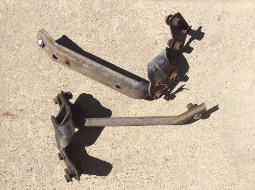 80-96 ford bronco / f- series rear bumper mounting brackets left and right