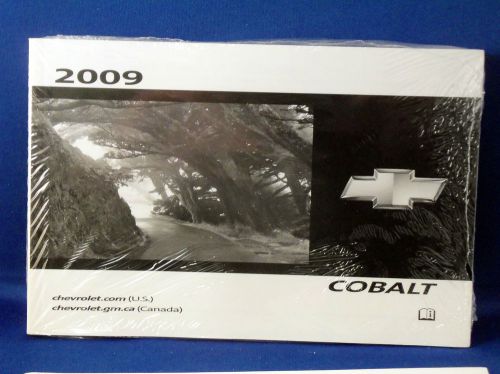 2009 chevrolet cobalt factory oem manual with warranty supplement 09