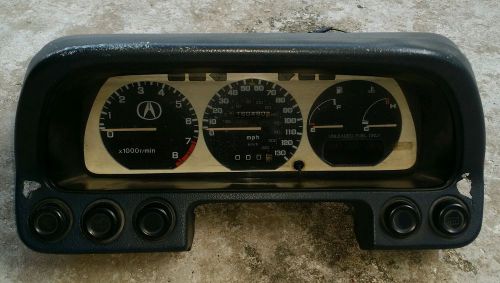 88-89 integra cluster with console
