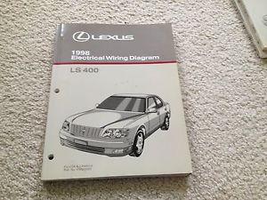 1998 lexus ls 400 ls400 factory electrical wiring diagram manual