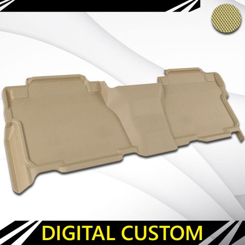 Fits tundra professional custom car parts fx7d70991 tan 3d anti-skid 2nd row per