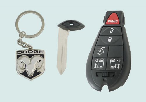 Dodge grand caravan van remote fob keyless - fobik 6-btn - brand new -car099