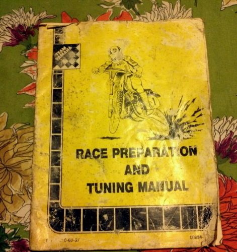 Yamaha race preperation &amp; tuning manual booklet yz &amp; it series 1982