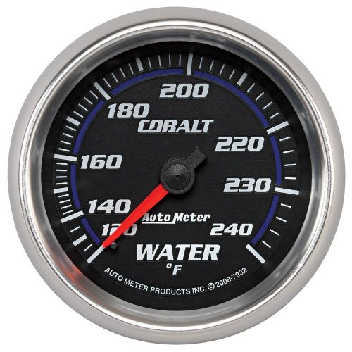 Auto meter 7932 cobalt; mechanical water temperature gauge