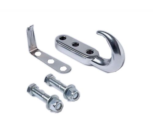 Rampage 7505 tow hook kit fits cj-3b cj3 cj5 cj5a cj6 cj6a cj7 wrangler (yj)