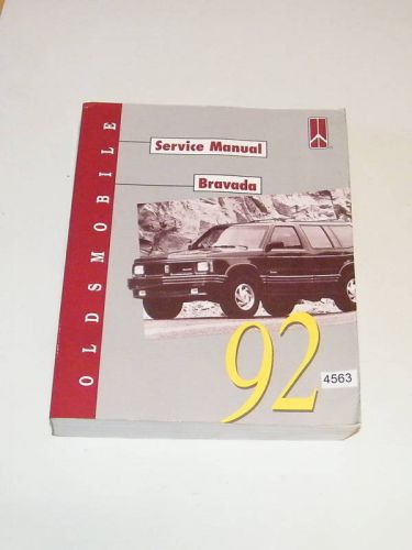 92 olds bravada factory service manual repair manual