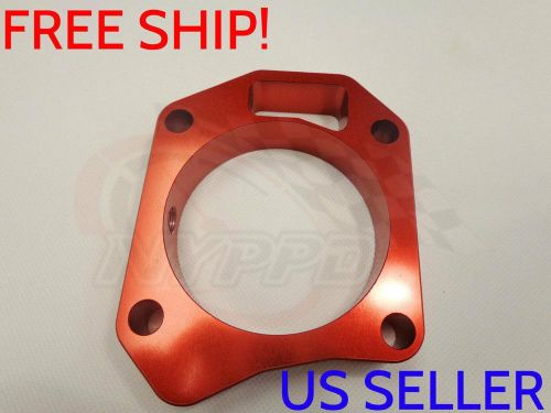 Nyppd throttle body spacer: honda civic si 2006-2011 [red]