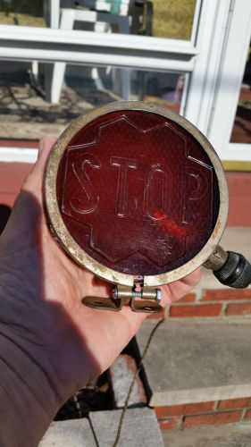 Vintage &#034;stop&#034;  tail light  harley, ford chevy dodge,rat rod, hot rod, custom