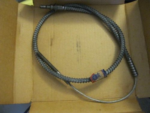 65-72 nos front to rear parking brake cable, wagoneer, truck all ex 6-232