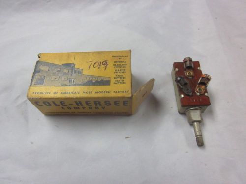 52 53 1952 1953 ford mercury push pull heater switch rat rod hot rod scta