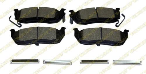 Monroe fx1041 brake pad or shoe, rear-monroe prosolution semi-metallic brake pad