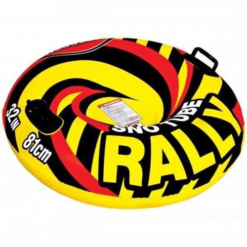 Sportstuff rally snow tube 32&#034; dia. black/red/yellow (30-1002)