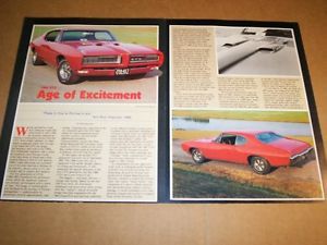 68 1968 pontiac gto 400 ho 4spd magazine article