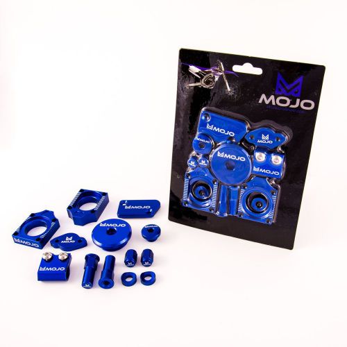 Mojo yamaha bling kit - cnc billet anodized fits 2010-2016 yz250/450f dirt bikes