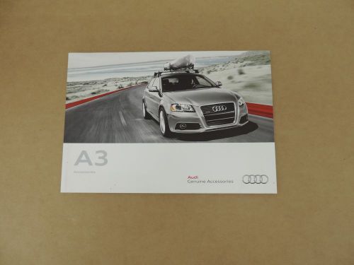 2012 audi a3 accessories brochure sales brochure dealer catalog