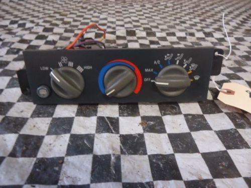 1993,94,95,96,97 firebird/formula/trans am dash climate controls!