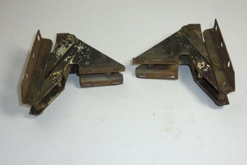 Rare jaguar xk120 roadster dhc fhc xk140 dhc bonnet hood hinges