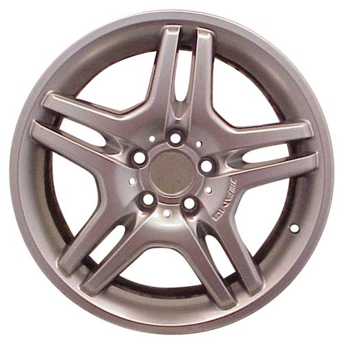 Oem reman 18x9 alloy wheel, rim rear bright hypersilver full face painted-65313