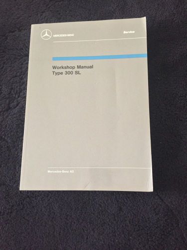 Mercedes benz mb 300 sl gullwing roadster workshop service manual 1955-63 oem