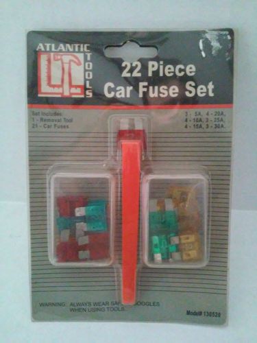 22 piece car fuse set
