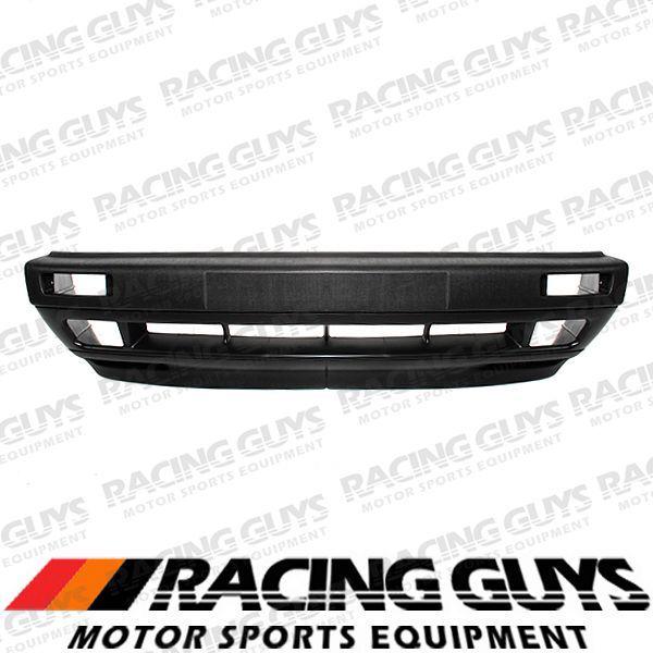 90-92 volkswagen golf front bumper cover raw black new facial plastic vw1000108