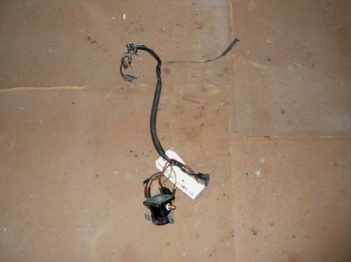 B2a785 1968 40 hp johnson outboard solenoid and wire