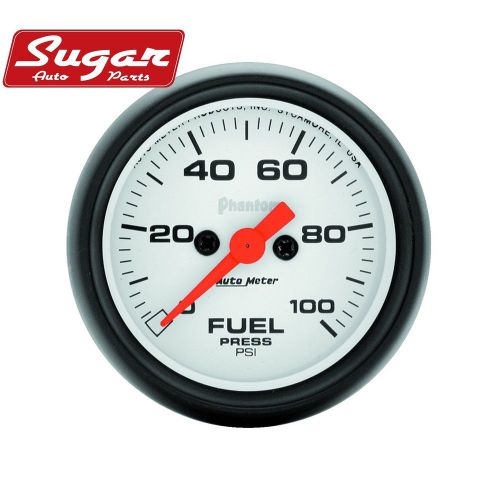 Auto meter 5763 phantom; electric fuel pressure gauge