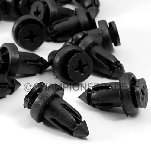 Black nylon 40pcs push bumper cover clips for toyota camry 1992-2011 warranty ct