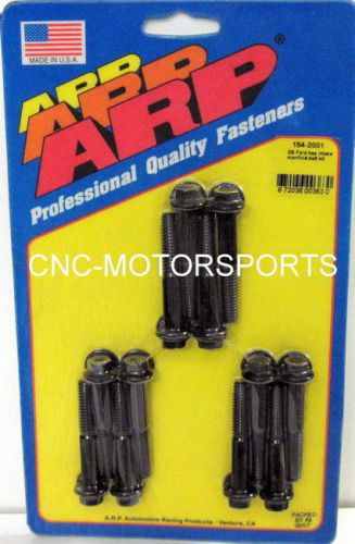 Arp intake mainifold bolt kit 154-2001 ford 260 289 302 351w uses 3/8 socket