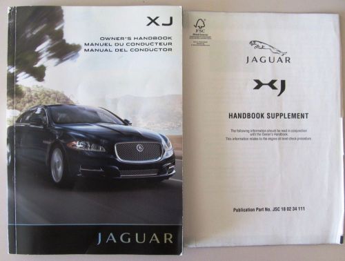 2011 2012 2013 2014 2015 jaguar xj xjr xjl owners manual include navigation inst